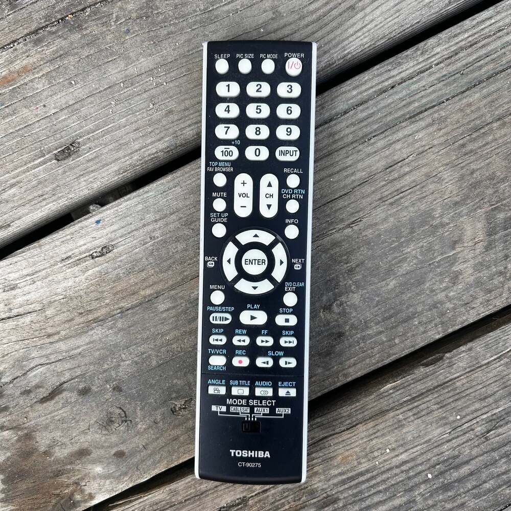 Original Toshiba CT-90275 Remote Control Tested Working